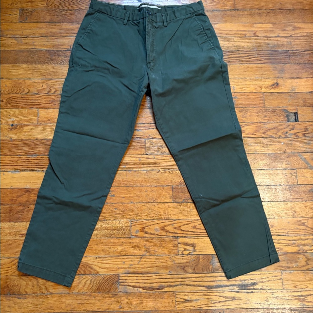Banana Republic Dark Green Chinos